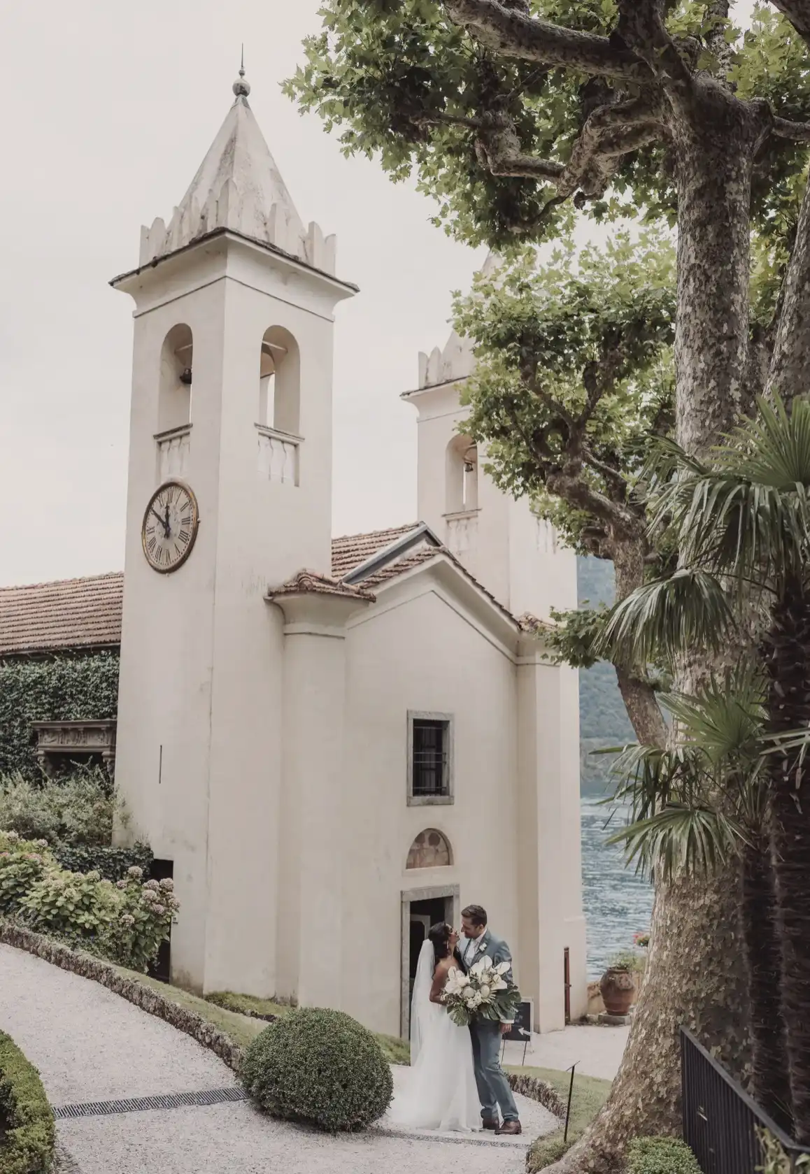 Fine art wedding photography at Italian villa